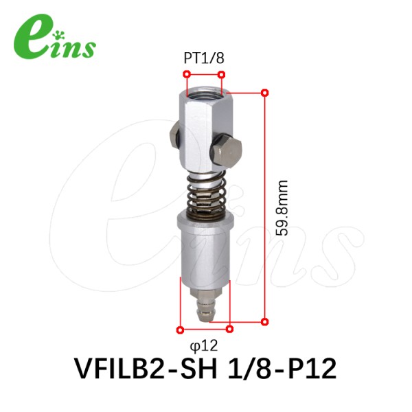 防转式吸着金具(1/8连接用)(7st)