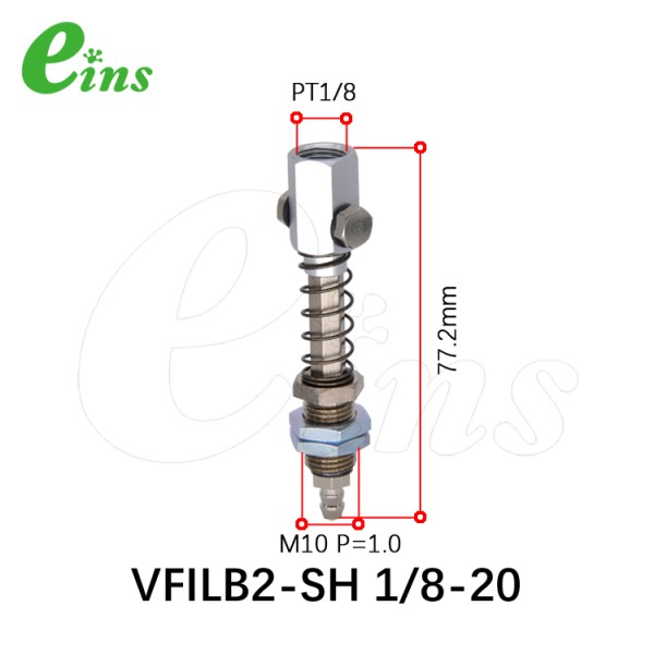 防转式吸着金具(1/8连接用)(20st)