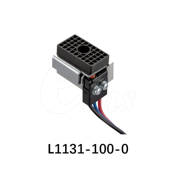 细微型气缸用挡板-方型-黑色-带感应开关